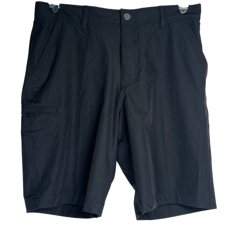 GH Bass Mens‎ Performance Trail Shorts Black Stretch Hiking Outdoor Size 32